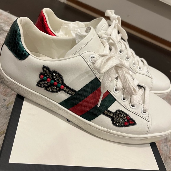 Gucci sneakers women size 36.5 - Picture 6 of 11
